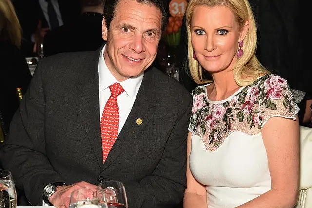 Governor Andrew Cuomo and Sandra Lee in 2015